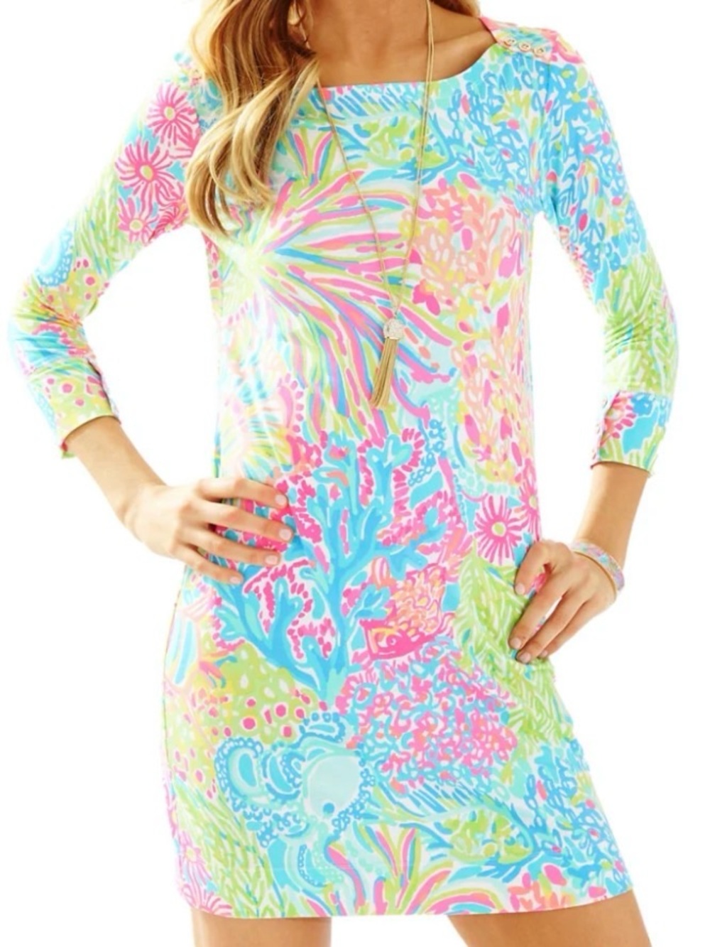 Lilly Pulitzer Sophie Dress (XS) Ptp 17” R$269